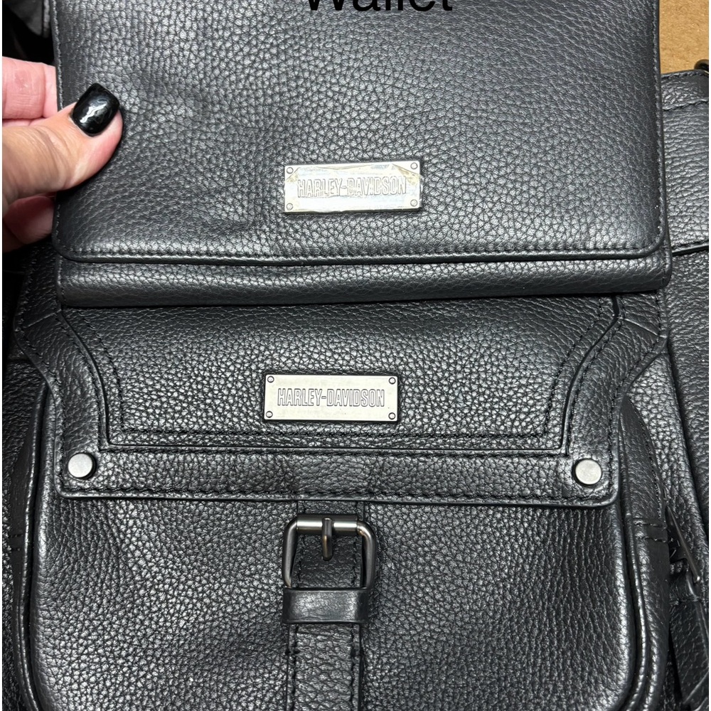 Harley Davidson women’s backpack with wallet took tags off carried one time